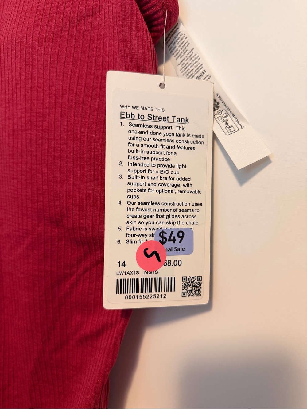 Lululemon Ebb to Street Tank - Picture 3 of 3